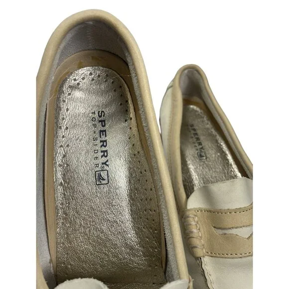 Sperry Top Sider Women's Driver Leather Penny Loafers Women’s Size 7.5 - Picture 2 of 9